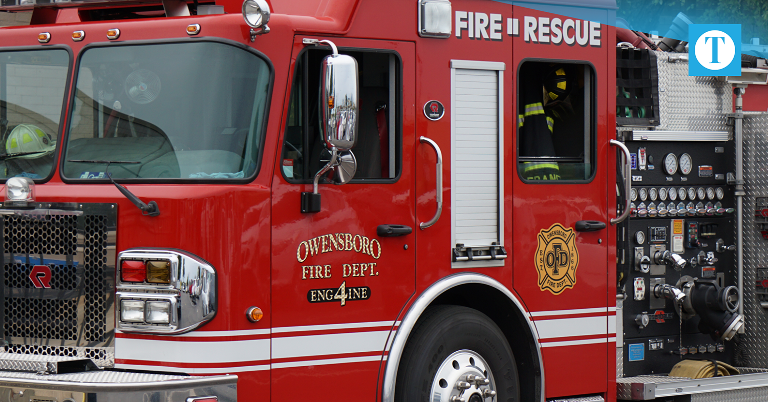Owensboro garage fire