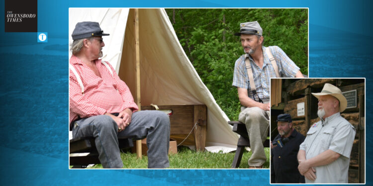 Civil War reenactment