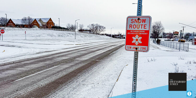 Snow route
