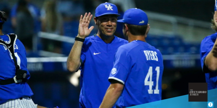 University of Kentucky baseball coach Nick Mingione