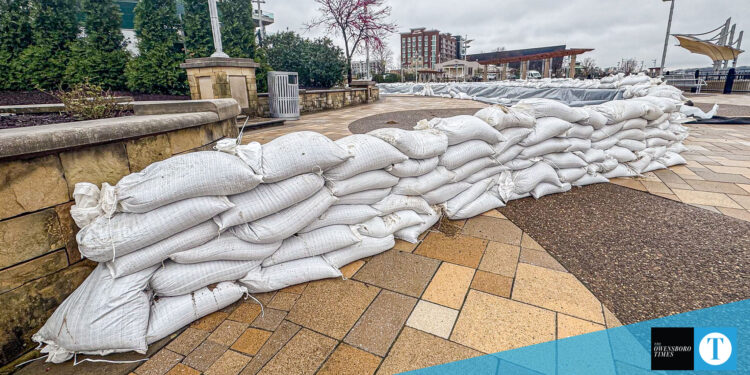 sandbags for river flooding